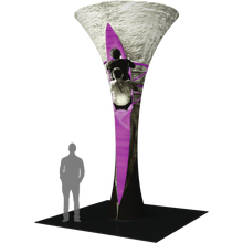 Load image into Gallery viewer, Formulate Funnel 02 (98.5&quot;W x 188.41&quot;H x 98.5&quot;D) Tension Fabric Structure
