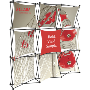 Xclaim 8ft x 7ft Fabric Popup Display Kit 04