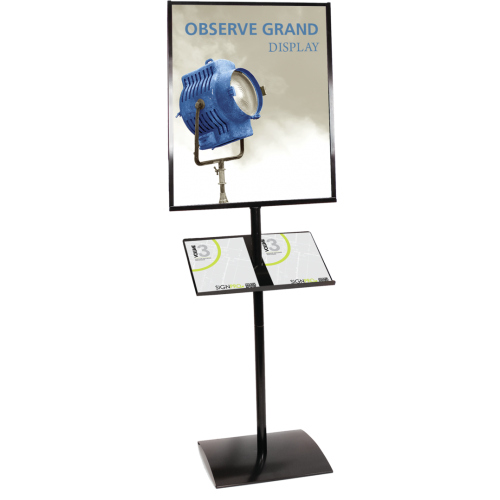 Observe Grand Sign Stand Hardware