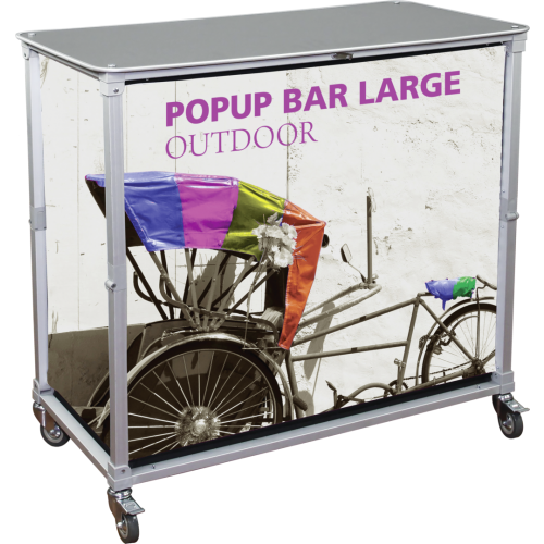 Pop-up Bar LARGE with Custom Graphics