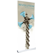 Load image into Gallery viewer, Revolution Retractable Banner Stand Base - White
