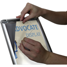 Load image into Gallery viewer, Advocate Sign Stand w/ vinyl graphic insert
