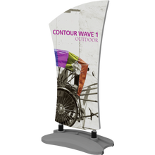 Load image into Gallery viewer, Contour Outdoor Sign Wave 1 - Water Base
