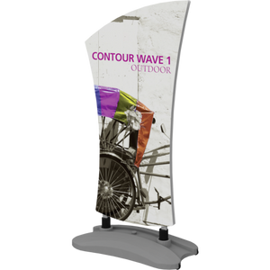 Contour Outdoor Sign Wave 1 - Water Base