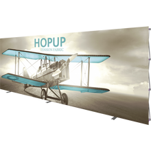 Load image into Gallery viewer, Hopup 8&#39;V x 20ft Straight Full Height Tension Fabric Display Hardware

