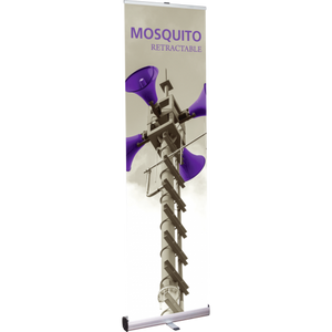 Mosquito 600 (23.62" wide)  Retractable Banner Stand