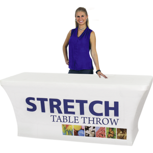 Stretch Dye Sub Table Throw - 4'