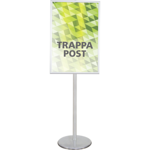 Trappa Post Sign Stand - 1 frame 24"W x 36"H