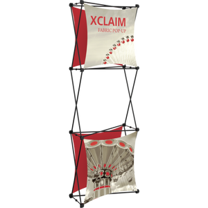 Xclaim 2.5ft x 7ft Fabric Popup Display Kit 03