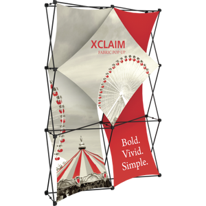 Xclaim 5ft x 7ft Fabric Popup Display Kit 01