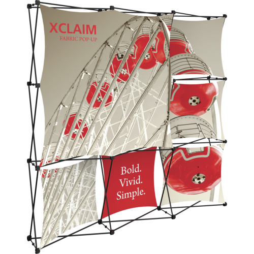 Xclaim 8ft x 7ft Fabric Popup Display Kit 03